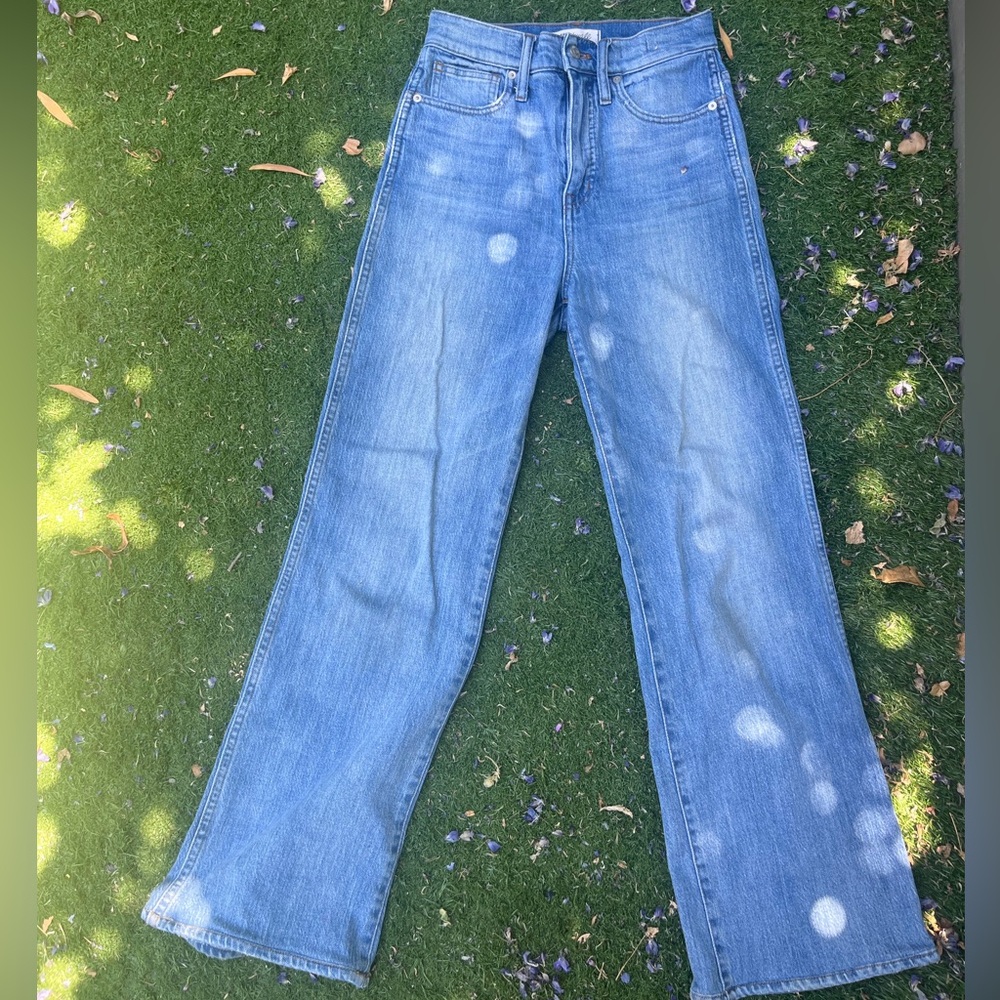 Medium Wash High Rise Madewell Jeans
